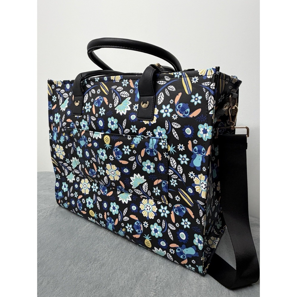 Disney Lilo & Stitch Tote Travel Bag All Over Print Purse Excellent Condition - Picture 4 of 7